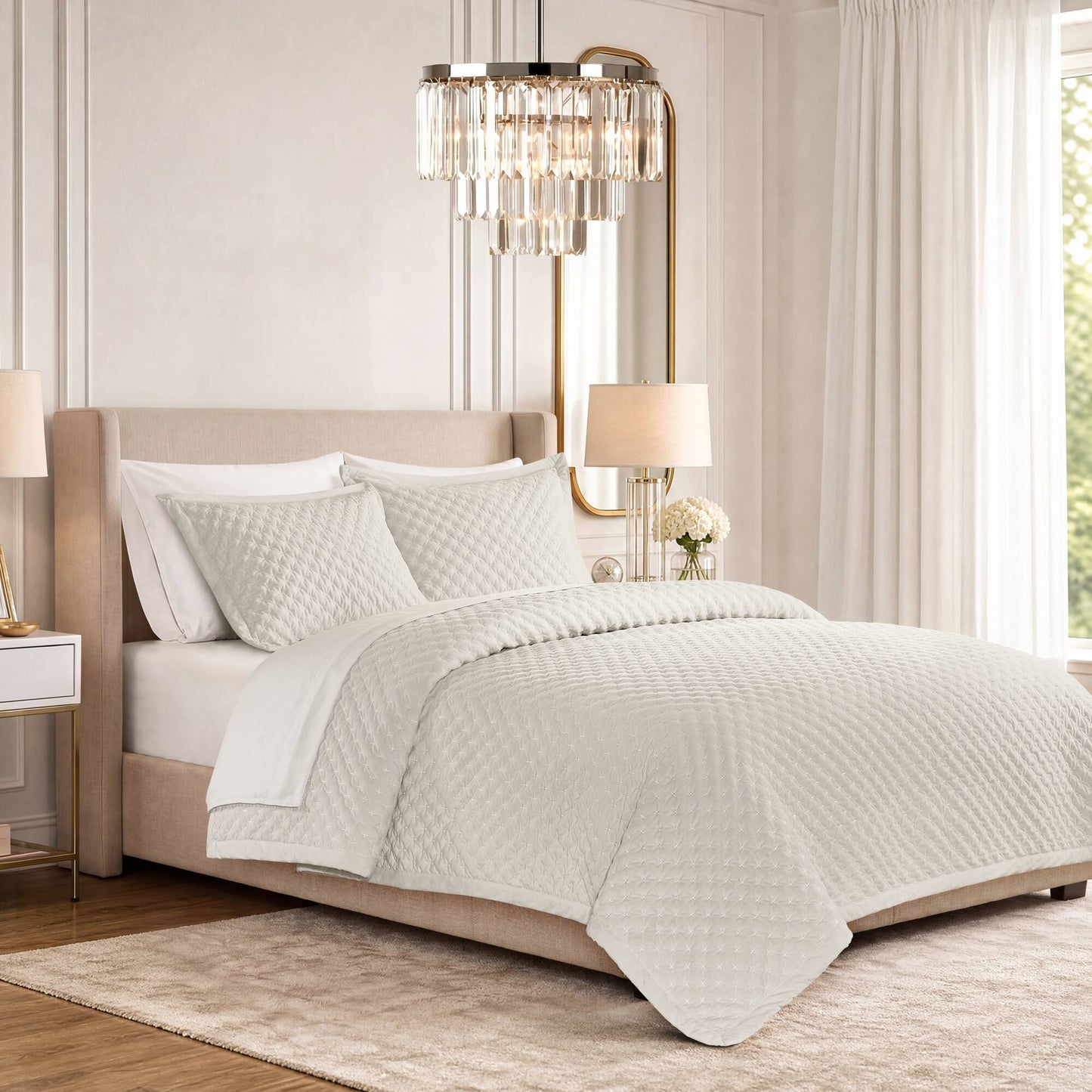 Charleston Velvet Coverlet Mini Set