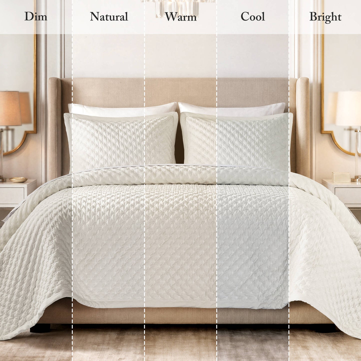 Charleston Velvet Coverlet Mini Set