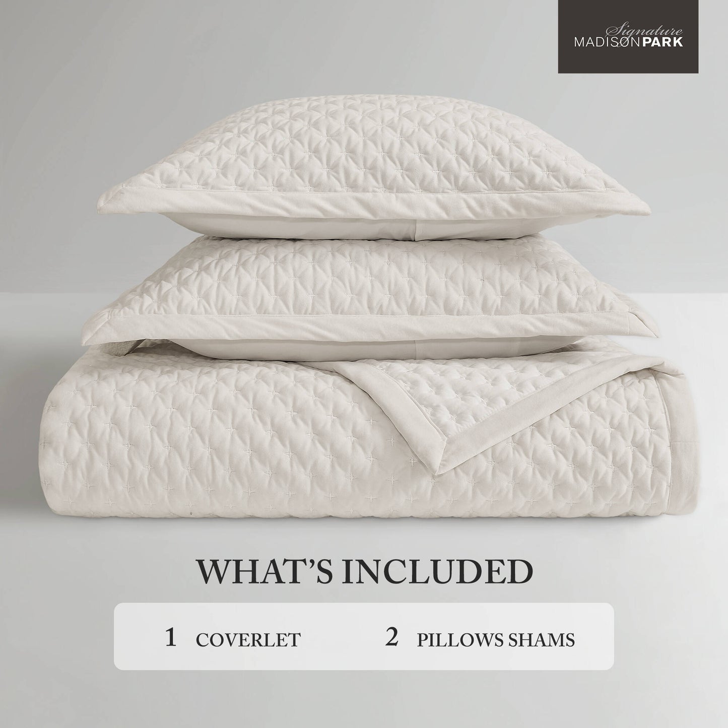 Charleston Velvet Coverlet Mini Set