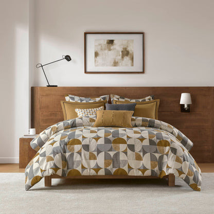 Cirque Jacquard Oversized Duvet Style Comforter Set