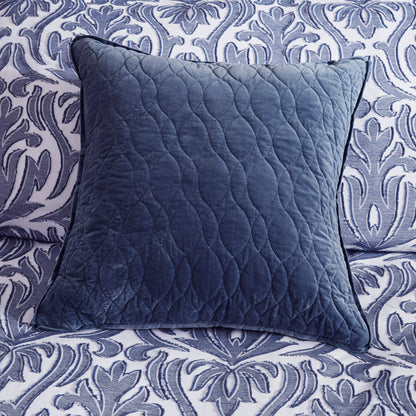Maison Cotton Clip Jacquard Damask Comforter Set