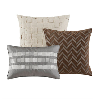Prescott Jacquard Oversized Duvet Style Comforter Set