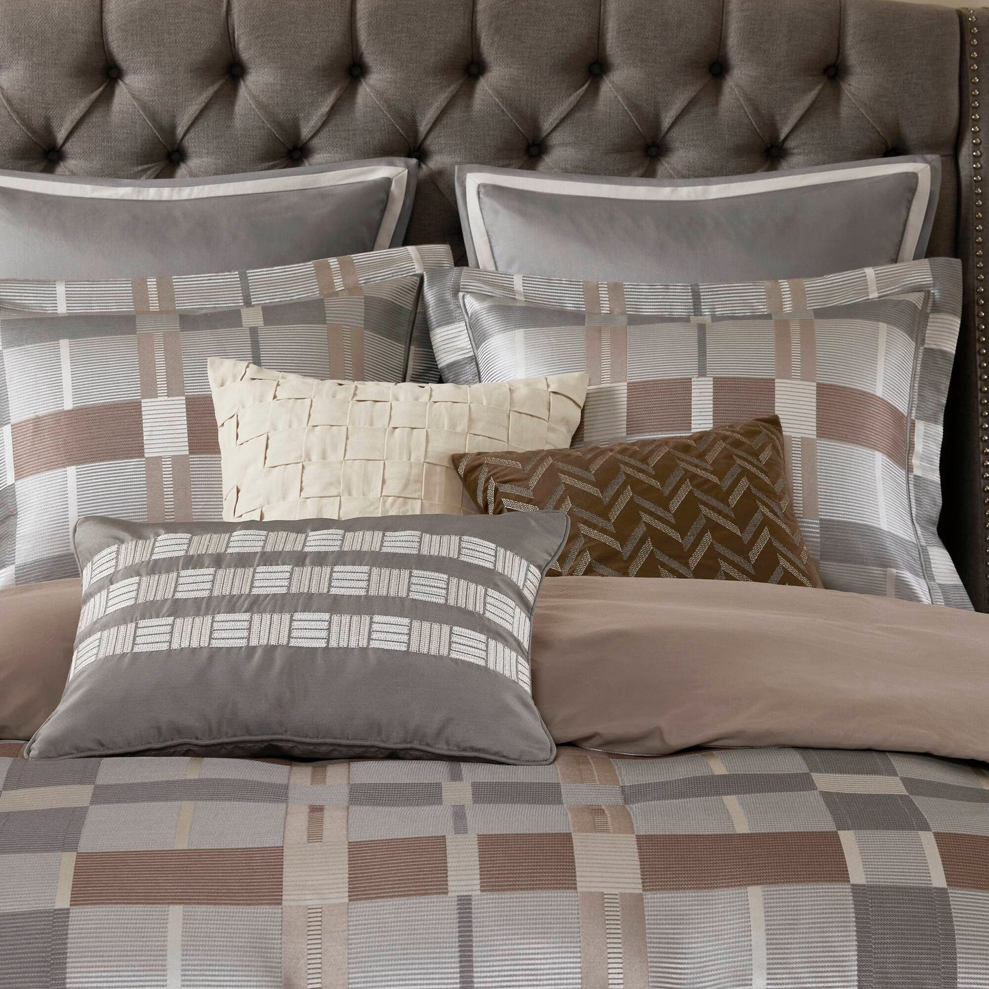 Prescott Jacquard Oversized Duvet Style Comforter Set