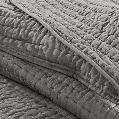 Serene 3 Piece Hand Quilted Cotton Quilt Set