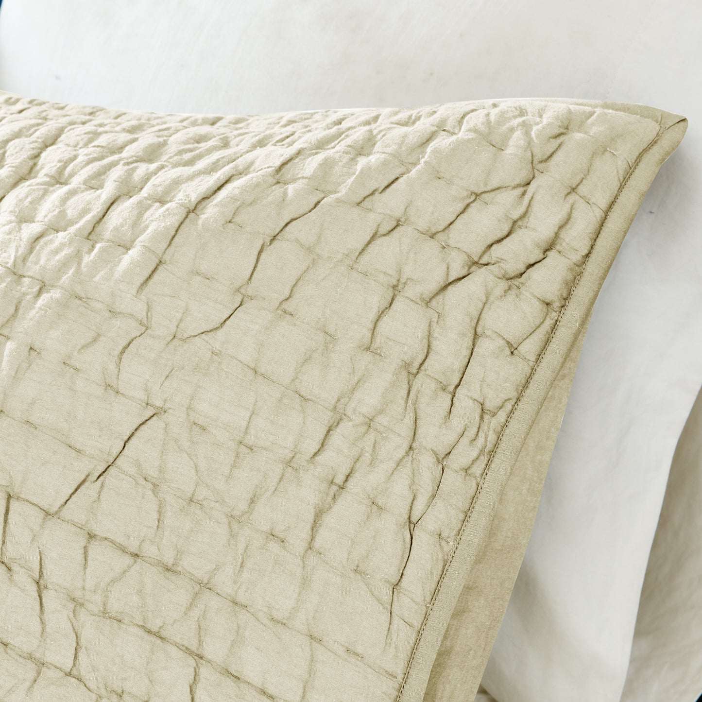 Serene 3 Piece Hand Quilted Cotton Quilt Set