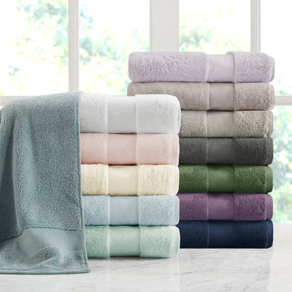 Turkish Cotton 6 Piece Bath Towel Set