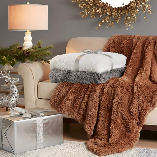 Haven Faux Fur Throw 50x60"