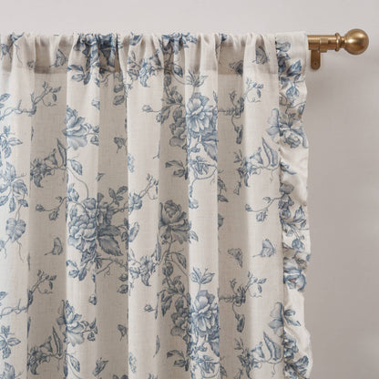 Adele Ruffle Window Panel