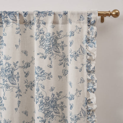 Adele Ruffle Window Panel