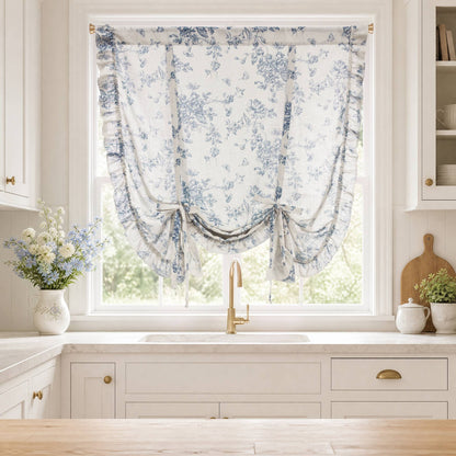 Adele Ruffle Window Panel