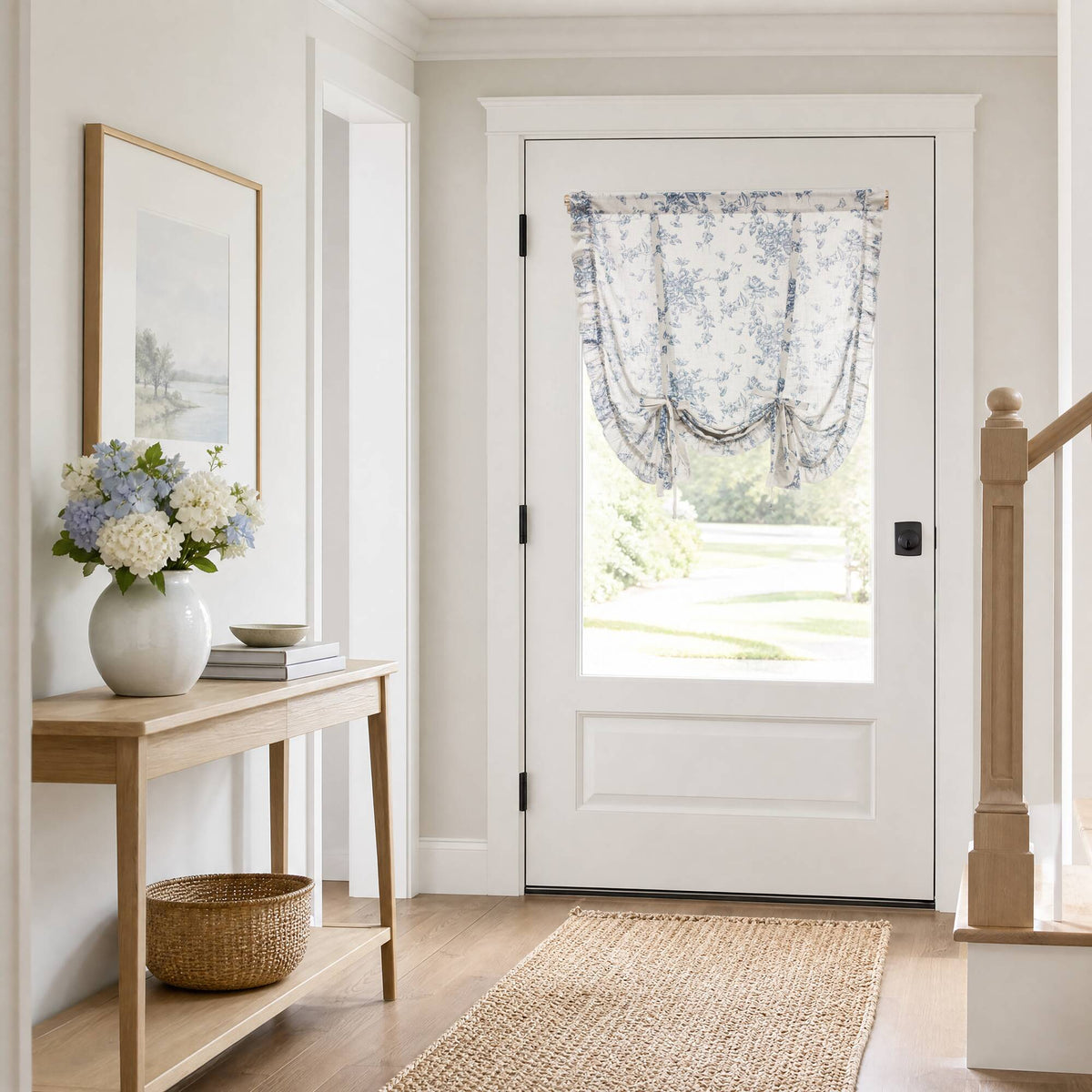 Adele Ruffle Window Panel