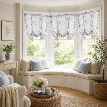 Adele Ruffle Window Panel
