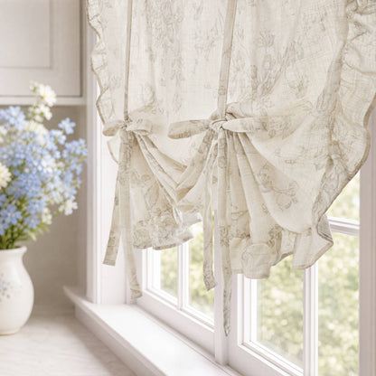 Adele Ruffle Window Panel