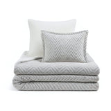 Adelyn Back Print Brushed Fur Duvet Cover Set