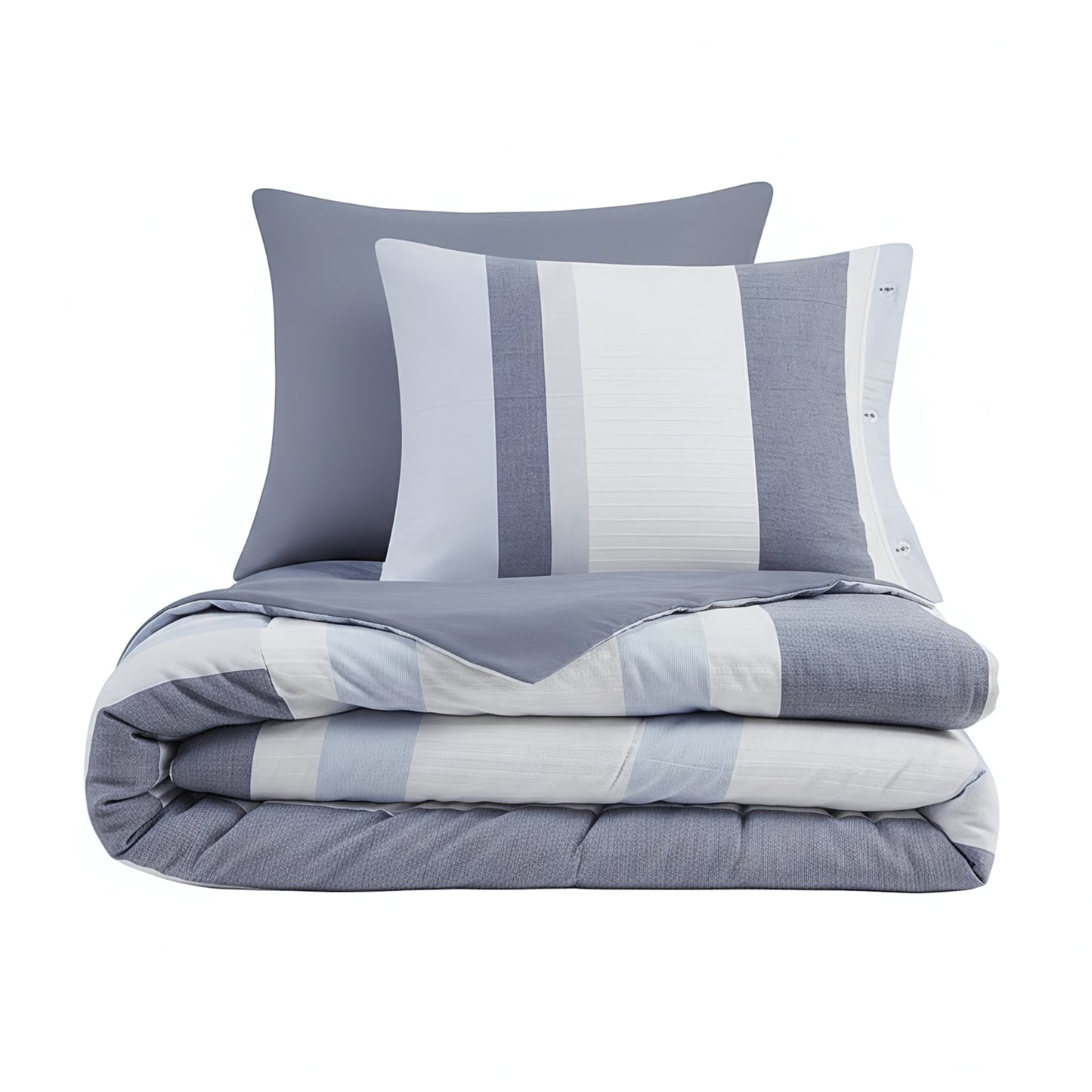 Allegany 3 Piece Jacquard Duvet Cover Set