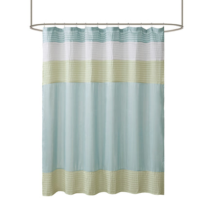 Amherst Faux Silk Shower Curtain