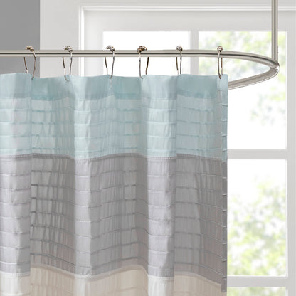 Amherst Faux Silk Shower Curtain