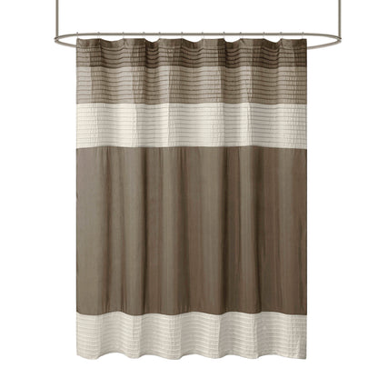 Amherst Faux Silk Shower Curtain