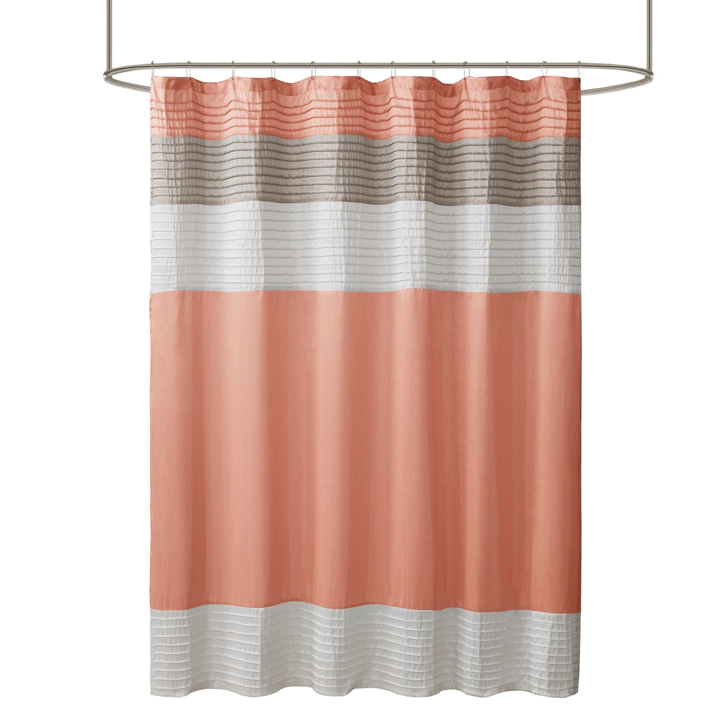 Amherst Faux Silk Shower Curtain