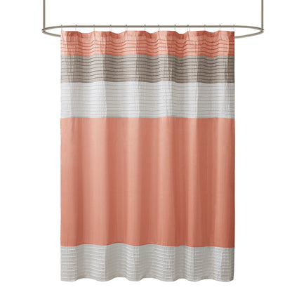 Amherst Faux Silk Shower Curtain