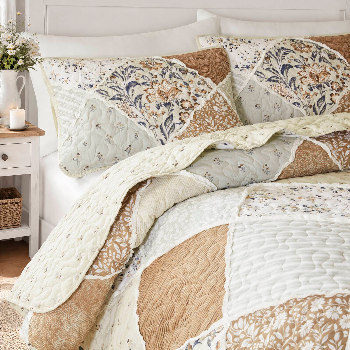 Ashford 3-Piece Ruffled Cotton Coverlet Mini Set