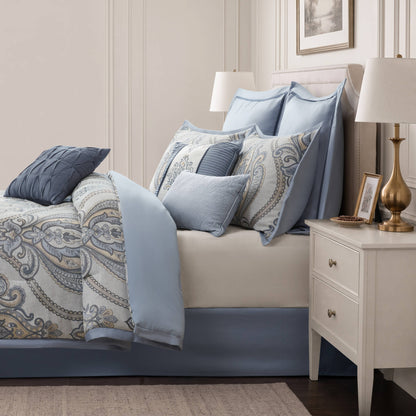 Aveline 9-Piece Jacquard Comforter Set