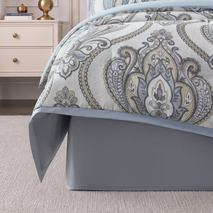 Aveline 9-Piece Jacquard Comforter Set