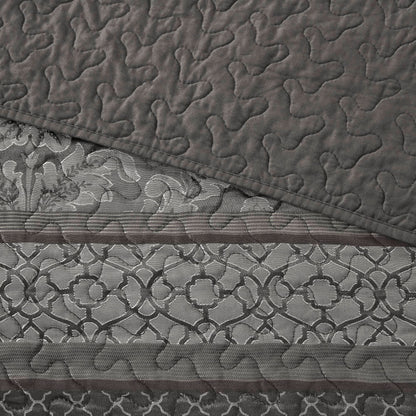 Bellagio 5 Piece Reversible Jacquard Bedspread Set