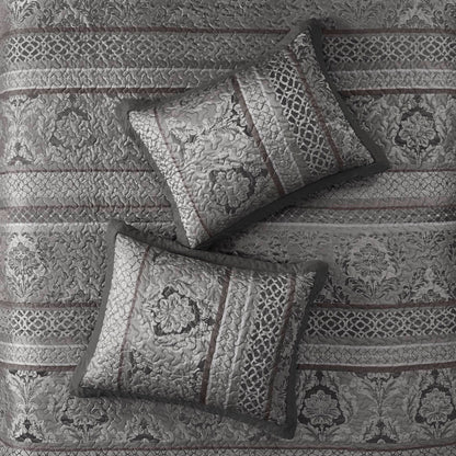 Bellagio 5 Piece Reversible Jacquard Bedspread Set