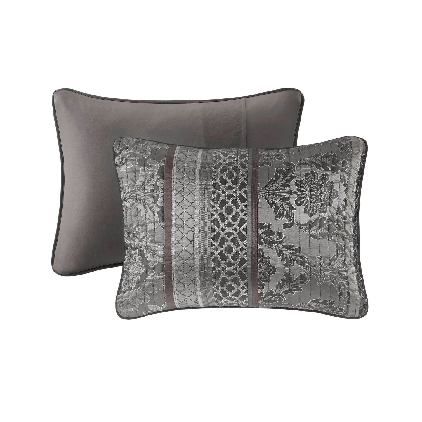 Bellagio 6-Piece Jacquard Quilt Set with Throw Pillows