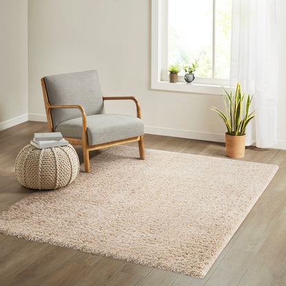 Camdyn Super Soft Polyester Shag Area Rug