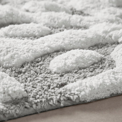 Casablanca Medallion Cotton Tufted Bath Rug