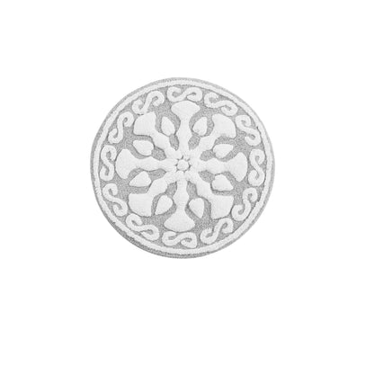 Casablanca Medallion Cotton Tufted Bath Rug