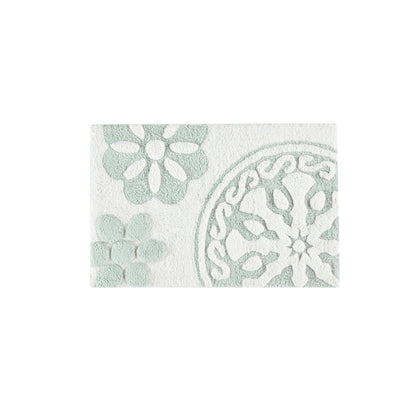 Casablanca Medallion Cotton Tufted Bath Rug