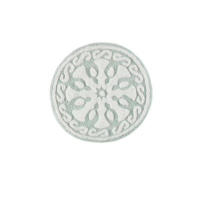 Casablanca Medallion Cotton Tufted Bath Rug