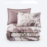 Cassandra 3 Piece Cotton Printed Duvet Cover Set