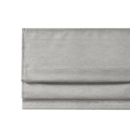 Como Printed Faux Silk Room Darkening Cordless Roman Shade