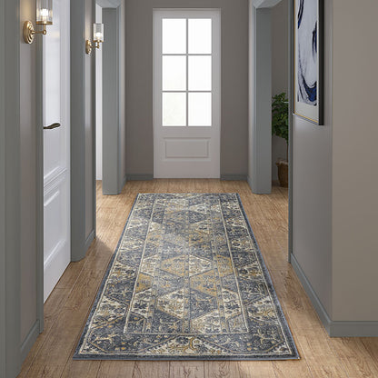 Dakota Tiled Border Area Rug