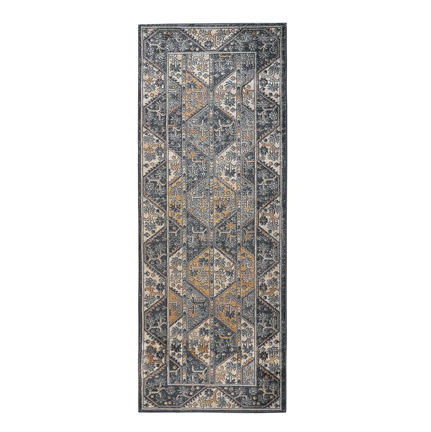 Dakota Tiled Border Area Rug