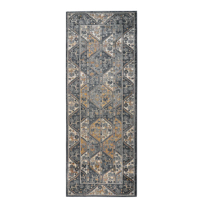 Dakota Tiled Border Area Rug