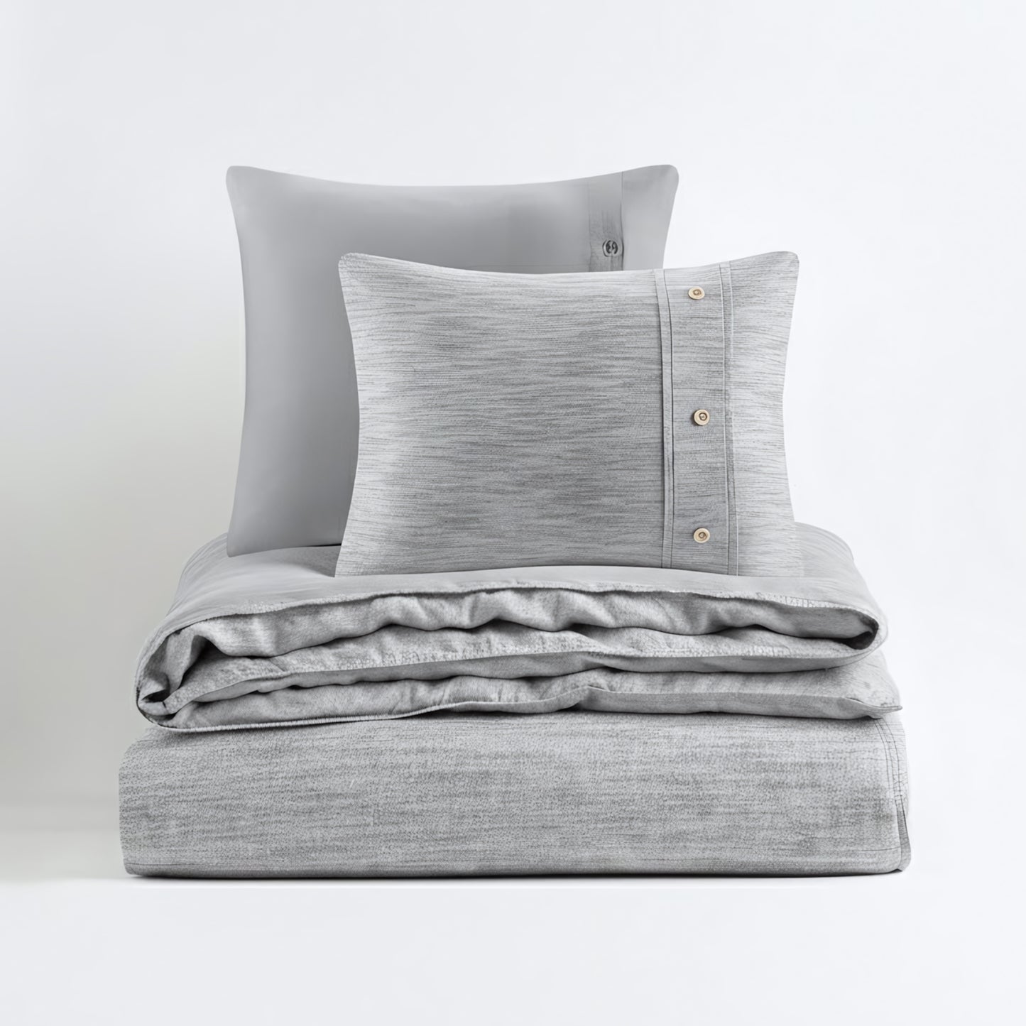 Dover 3 Piece Organic Cotton Oversized Duvet Cover Set