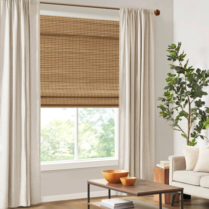 Eastfield Bamboo Light Filtering Roman Shade 64"L