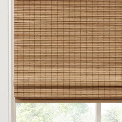 Eastfield Bamboo Light Filtering Roman Shade 64"L
