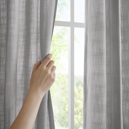 Emery 300gsm Poly Linen with 7 Pinch Pleat per Piece