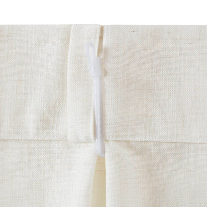 Emery 300gsm Poly Linen with 7 Pinch Pleat per Piece