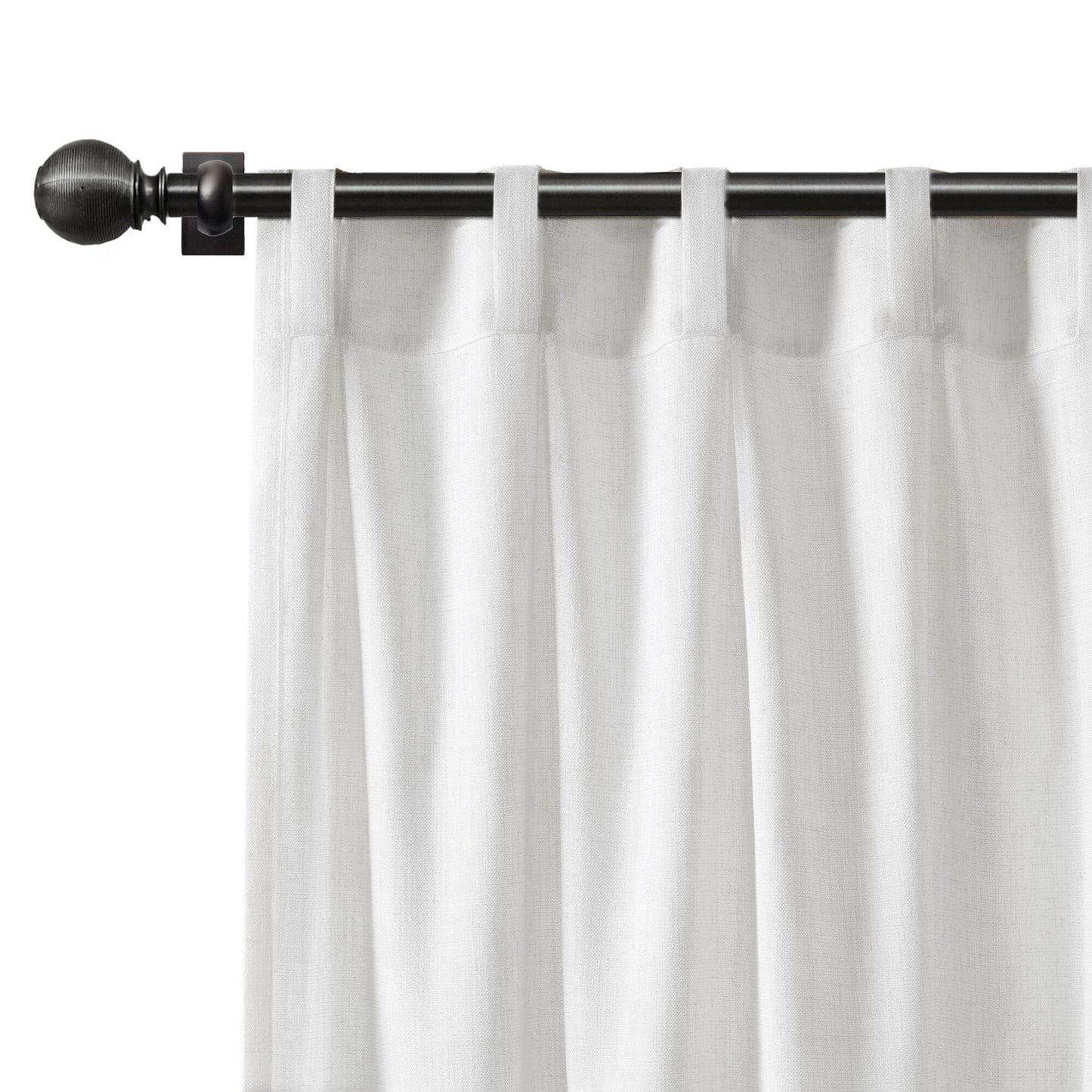 Emery 300gsm Poly Linen with 7 Pinch Pleat per Piece