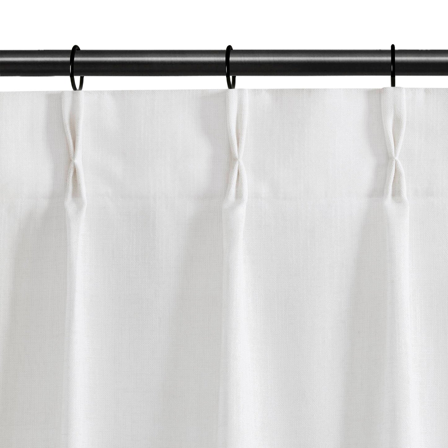 Emery 300gsm Poly Linen with 7 Pinch Pleat per Piece