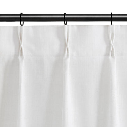 Emery 300gsm Poly Linen with 7 Pinch Pleat per Piece