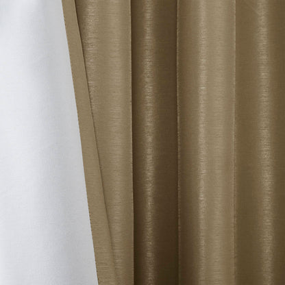 Emilia Twist Tab Total Blackout Window Curtain Panel