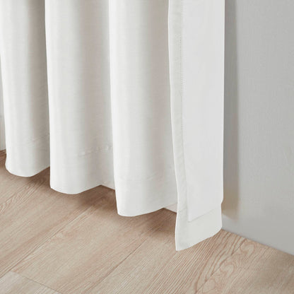 Emilia Twist Tab Total Blackout Window Curtain Panel